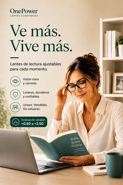 One Power™ — Tecnología Visual que se Adapta a Ti