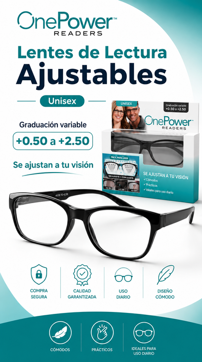 One Power™ — Tecnología Visual que se Adapta a Ti